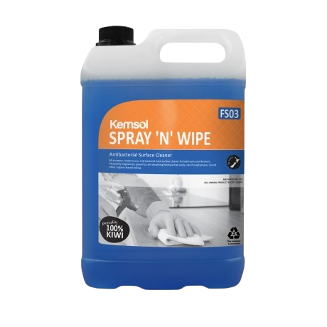 Antibacterial Spray N Wipe, 5L
