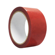 Red Tamper Security "Void Open" Hand Tape, 48mm x 50m