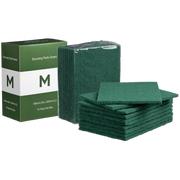 Hand Pad Scourer 150mm x 200mm x 8mm Heavy Duty Green (10)