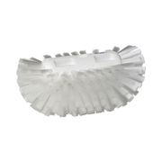 Tank Brush, White, 100mm x 205mm x 130mm, Medium Bristles
