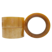 OPP Rubber Adhesive Packaging Tape, Clear, 48mm X 100m