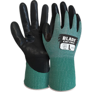 Cut 5 Flat Nitrile Open Back Gloves, Large