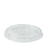 Flat Lid with x-slot, Clear, 300-700ml (1000)