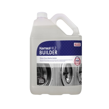 Kemsol Kl2 Builder Heavy Duty Laundry Alkaline Builder (Kemlock Closed Loop Dispensing System) (Dg Class 8) 5L