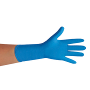 Disposable Nitrile Gloves, Powder Free, Long Cuff, 2XL, 300mm (90)
