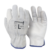 Leather Driver Rigger Gloves, XL