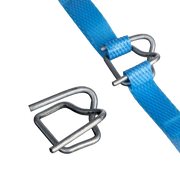 Wire Buckles Light Duty - Silver, 12mm, 2.5 Gauge (2000)